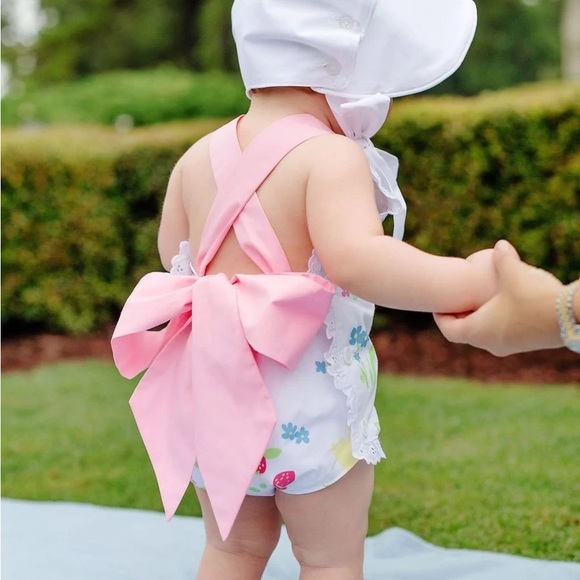 TBBC Sisi Sunsuit in Dallas Daffodils - Picture 3 of 6